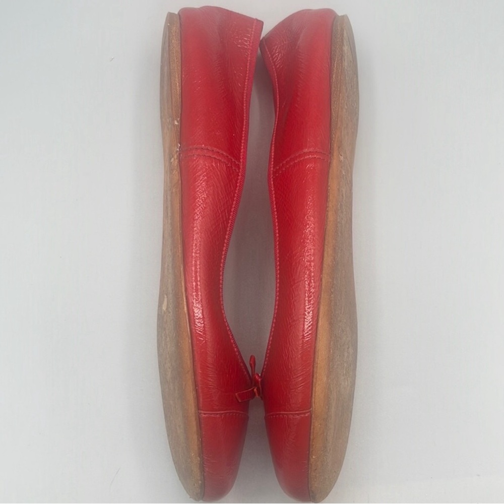 Prada ballet flats- red-39 - Picture 3 of 10